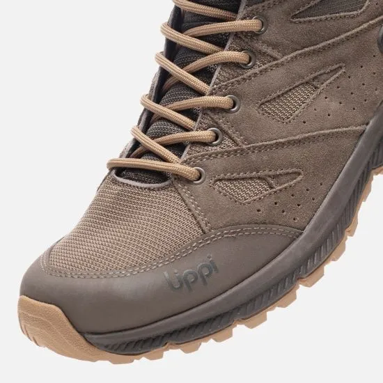 Botin Hombre Tellus Mid II Taupe Oscuro Lippi - Imagen 5