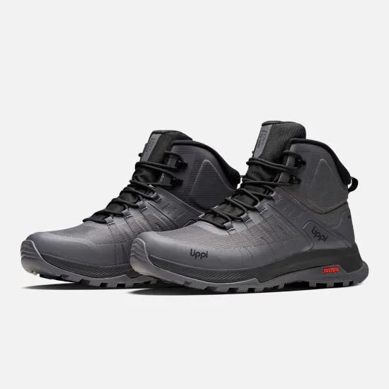 Zapatilla Hombre Vulcano Iron Stone Mid B-Dry Gris Oscuro Lippi - Imagen 5