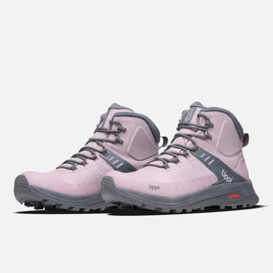 Zapatilla Vulcano Iron stone Mid B-Dry Morado Grisaseo Lippi - Imagen 6