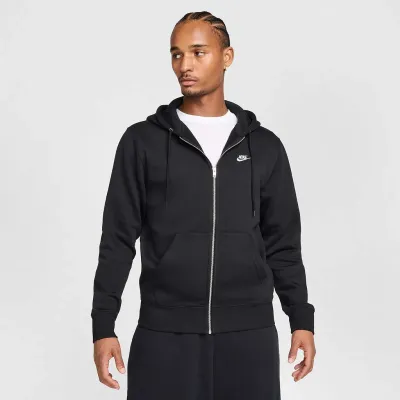 Poleron Hombre Club BB FZ Hoodie Negro Nike
