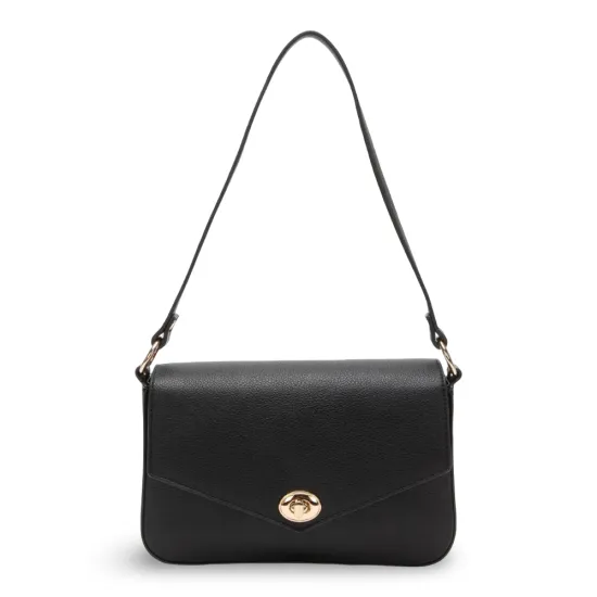 Cartera Retro con Tapa Aligator Negro CAR3574 Gacel
