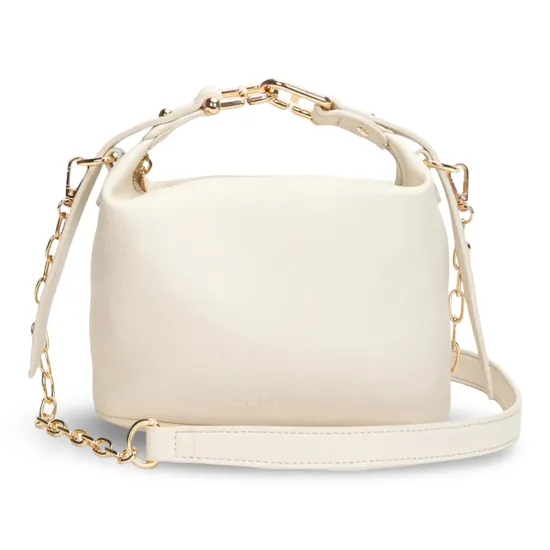 Cartera Bandolera Pequeña Off White CAR3599 Gacel