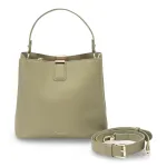 Cartera Bucket Graneado Verde CAR3629 Gacel