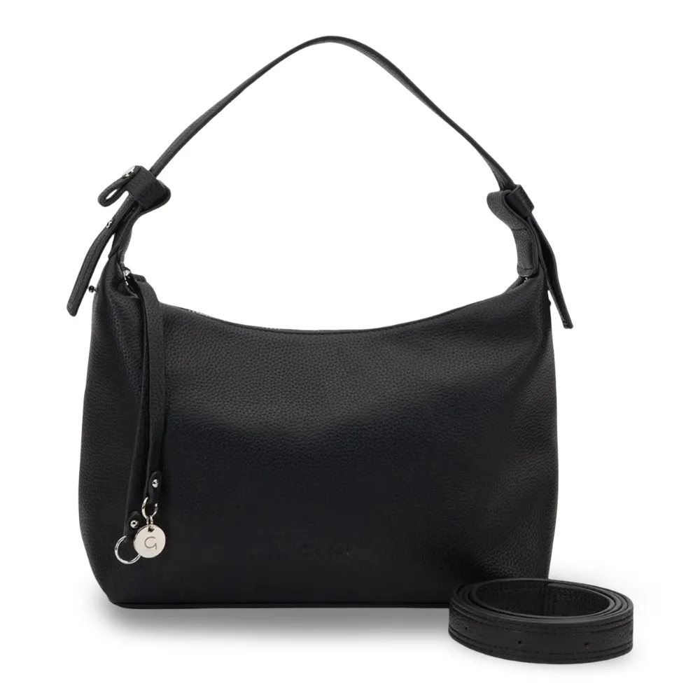 Cartera Bandolera Graneado CAR3646 Negro Gacel