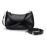 Cartera Bandolera Pequeña Verniz Negro CAR3661 Gacel