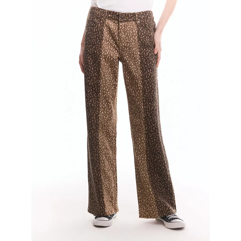Jeans Bambi Estampado Animal Print Foster