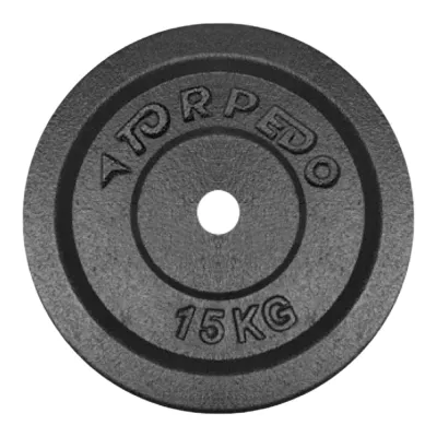 Disco de Fierro Fundido 15 kg Torpedo