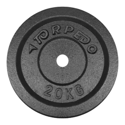 Disco de Fierro Fundido 20 kg Torpedo