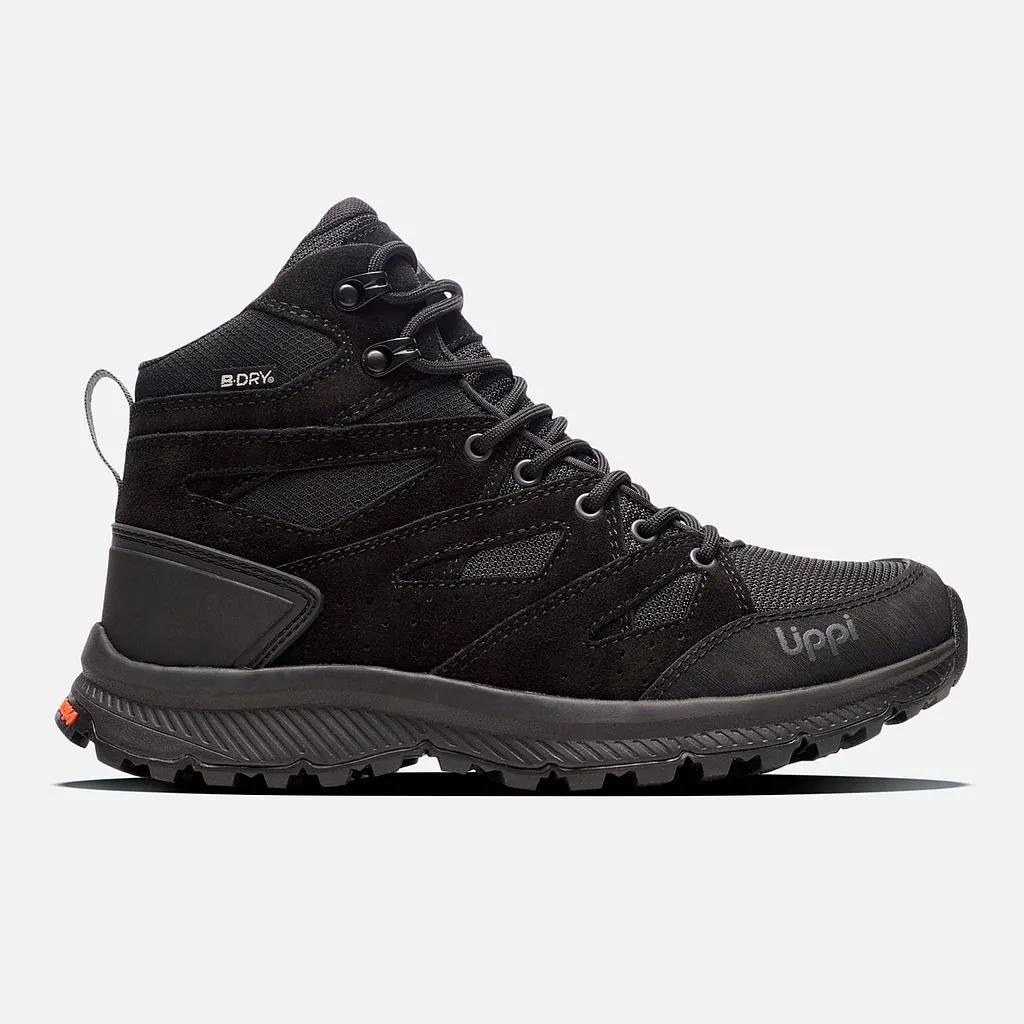 Botin Hombre Tellus Mid II Negro Lippi